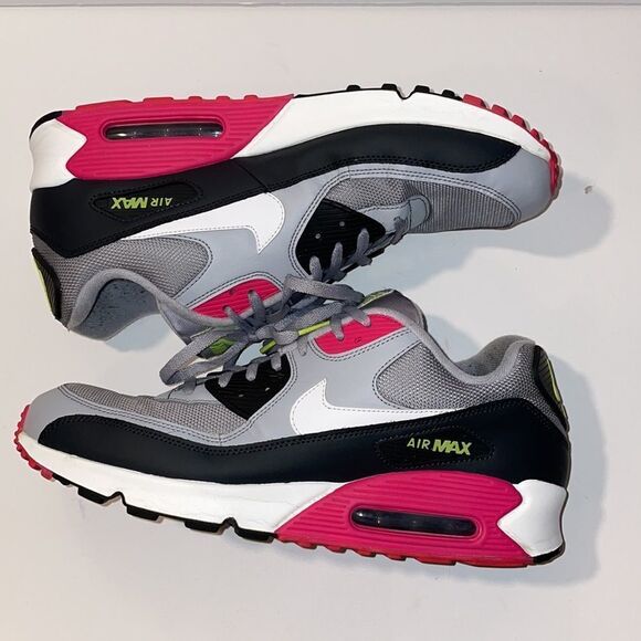 Nike Air Max 90 Essential \'Grey Fuchsia\'